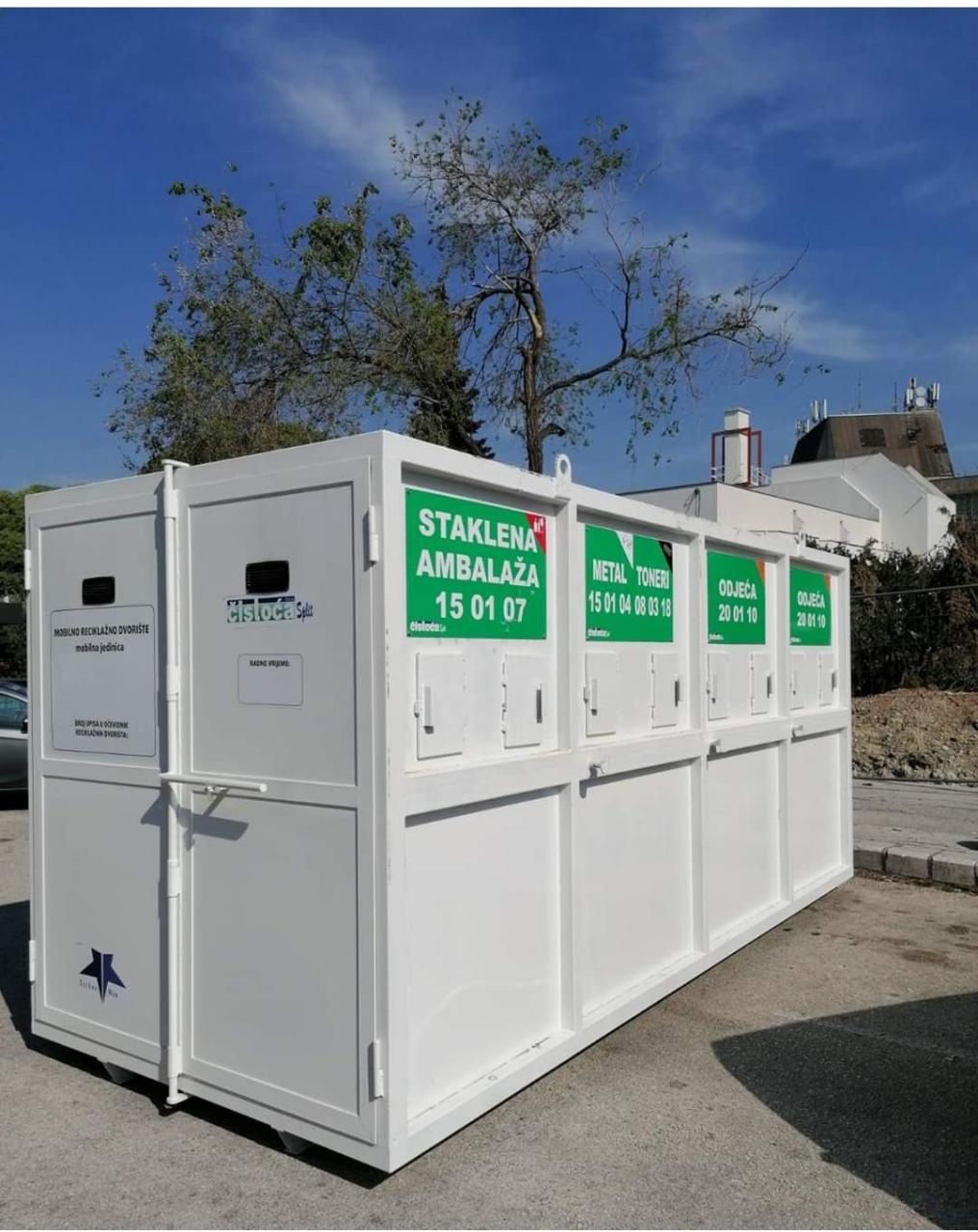 Čistoća postavila dva mobilna reciklažna dvorišta