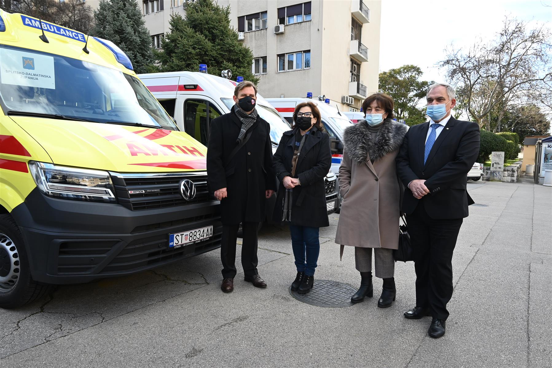 Splitsko-dalmatinski Zavod za hitnu medicinu dobio 10 novih vozila