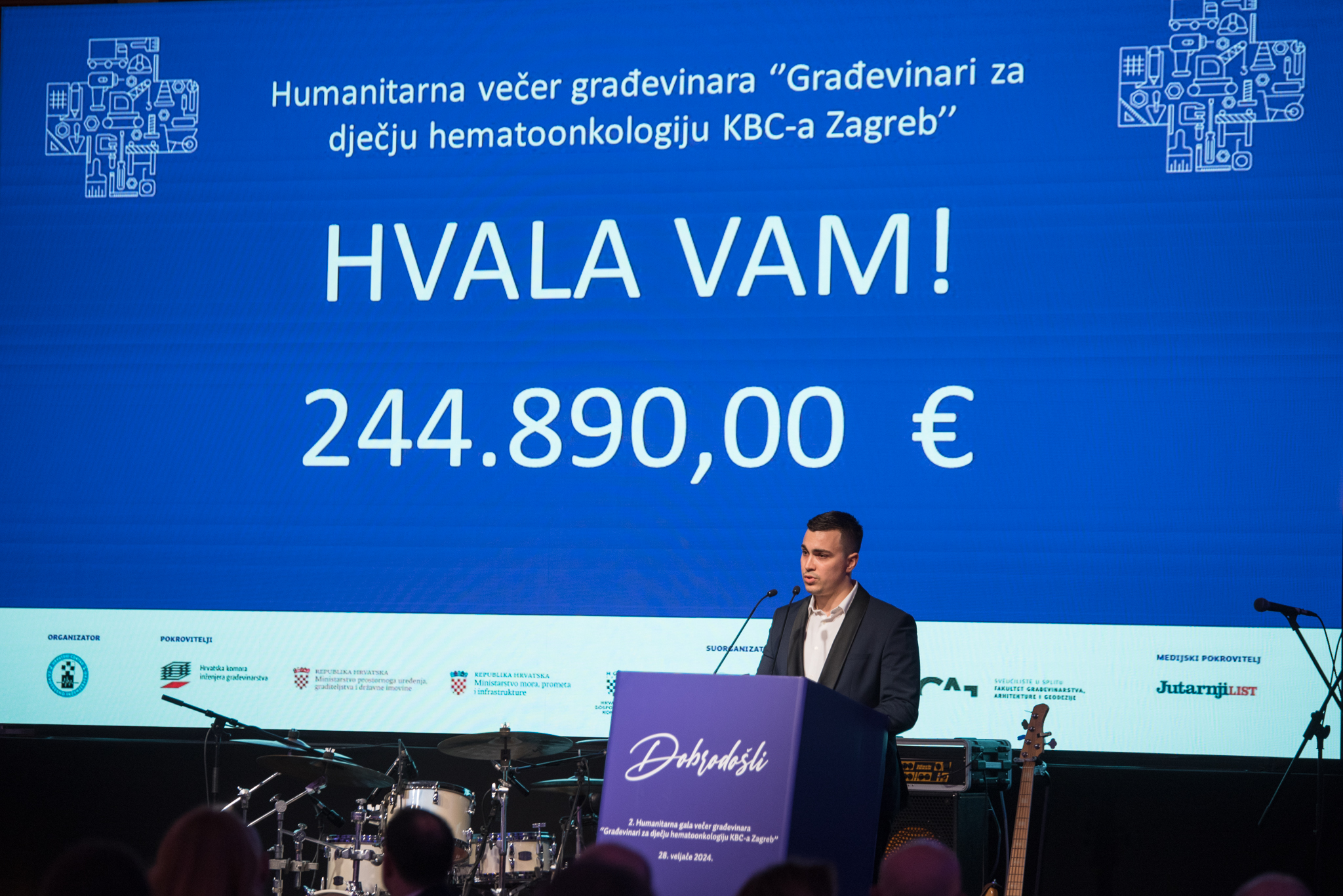 Hrvatski građevinari prikupili su preko 200 tisuća eura za dječju hematoonkologiju KBC-a Zagreb